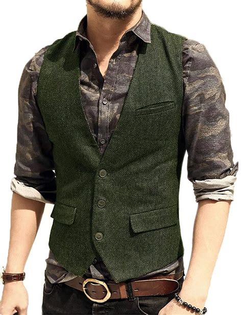 Green Vests for Men .